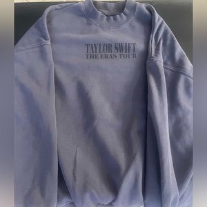 Taylor Swift Eras Tour Blue Crewneck